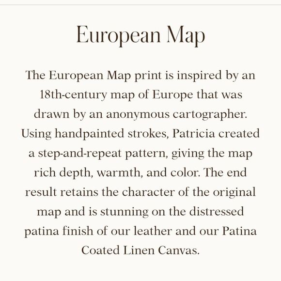 Patricia Nash Malene Wallet- European Map - Picture 4 of 8